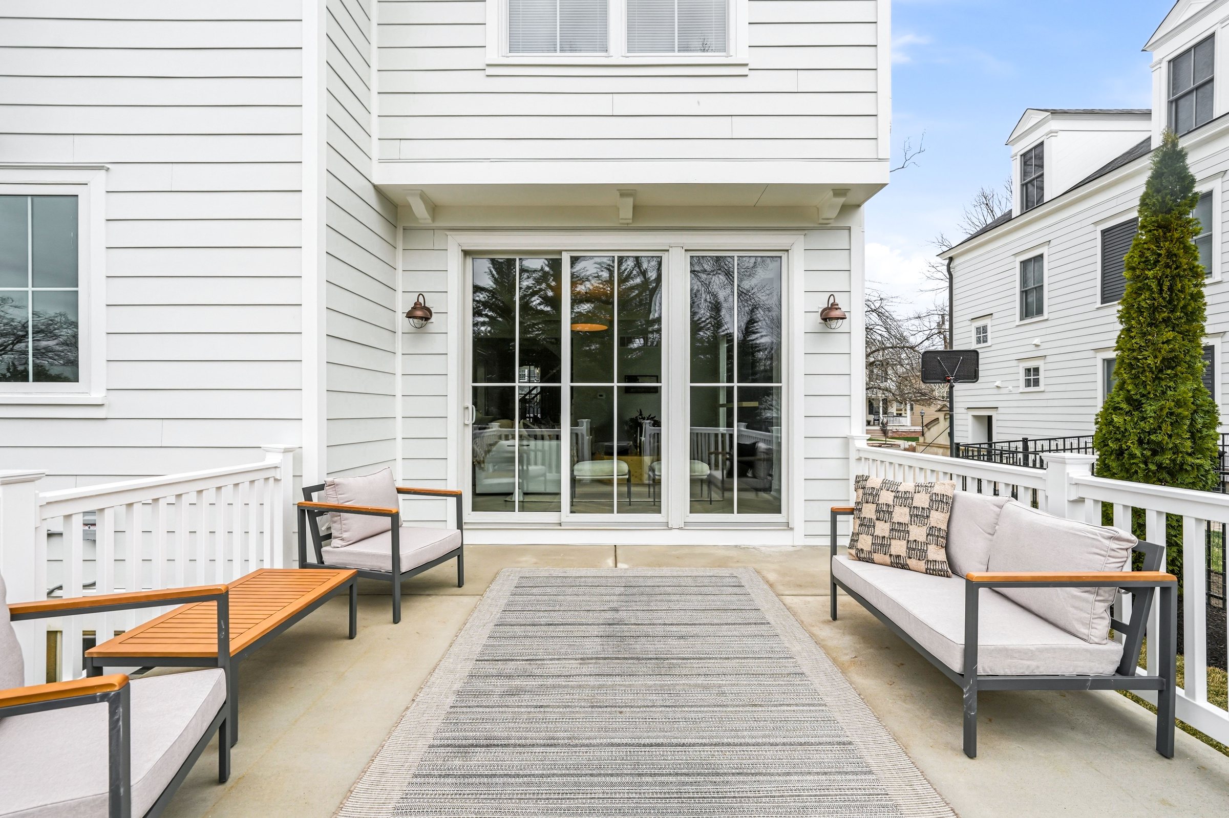 108 Backyard Deck View